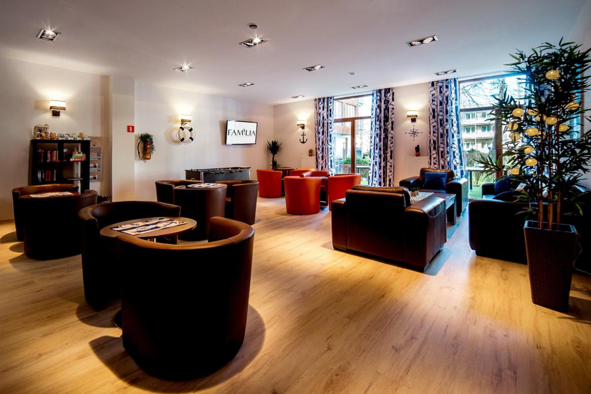 Familia Świnoujście - Hol i sala wypoczynkowa
